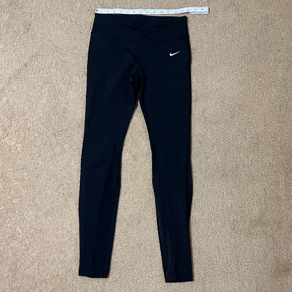 Black Nike Running Leggings - Picture 1 of 4